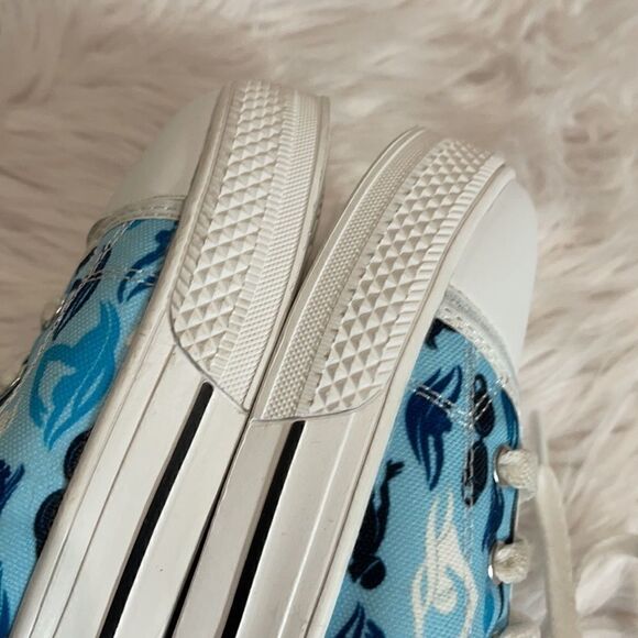 𝅺swimmer Design Low Top Sneaker Sz F12 M10 - Picture 8 of 14